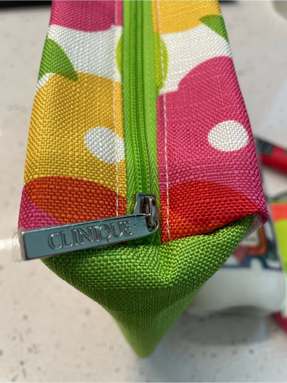 Bundle -Clinique Makeup bag, BBW lotion, Betsey Johnson face wipes, and lip balm